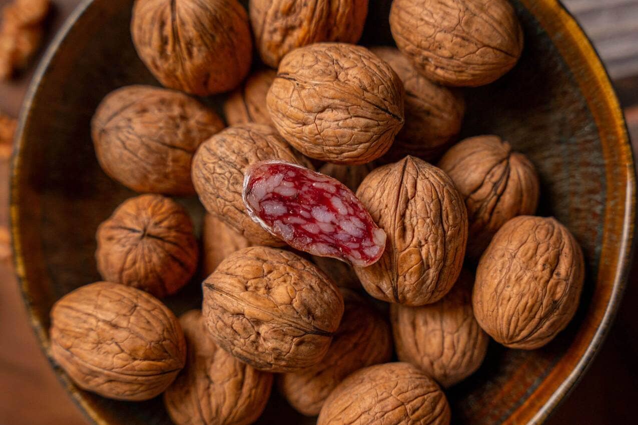 Fuet de nueces
