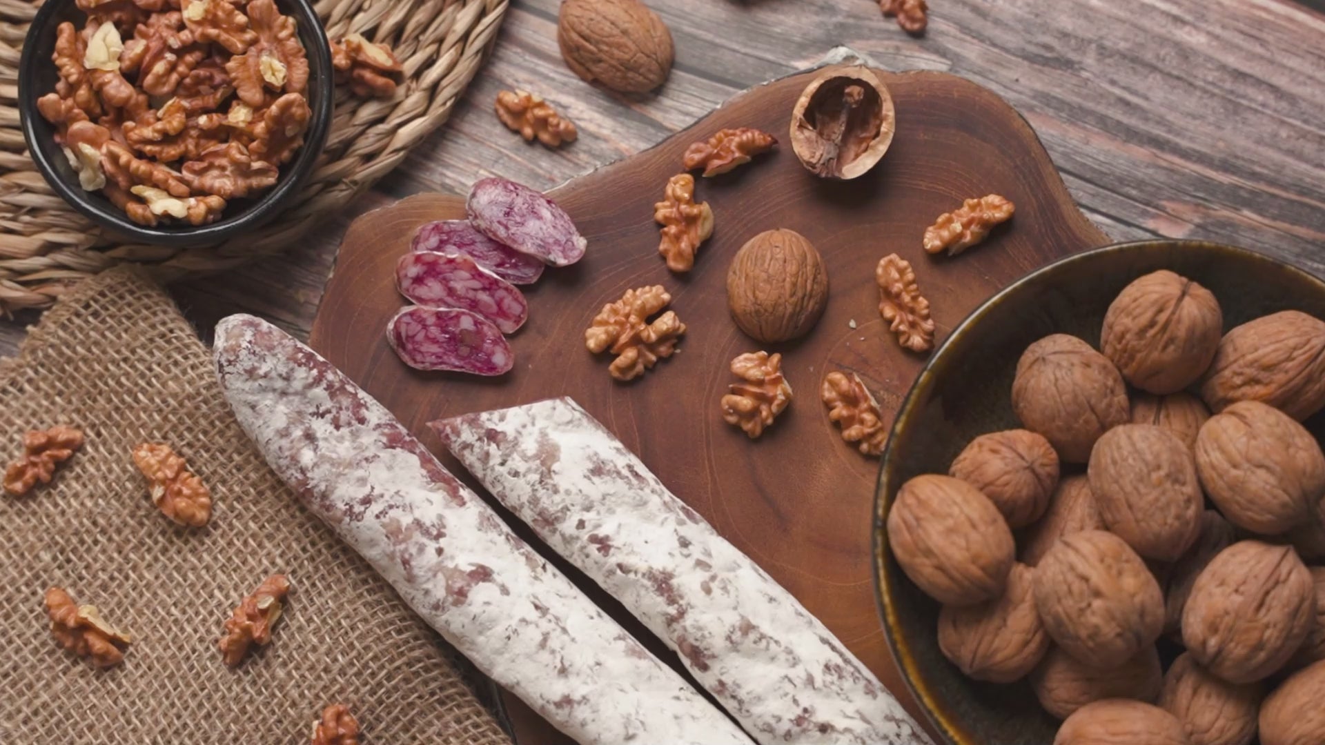 Fuet de nueces